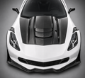 C7 CORVETTE CARBON FIBER HOOD ZR1 INSPIRED 2014-2019