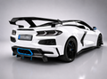 C8 Z06 CORVETTE 2023+ CARBON FIBER 2 PIECE DIFFUSER