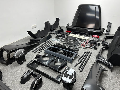 2000-2018 Mercedes G class facelift conversion + B design carbon elements