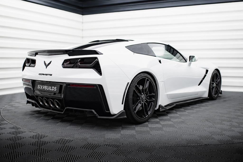 Full kit of Splitters Chevrolet Corvette Stingray C7