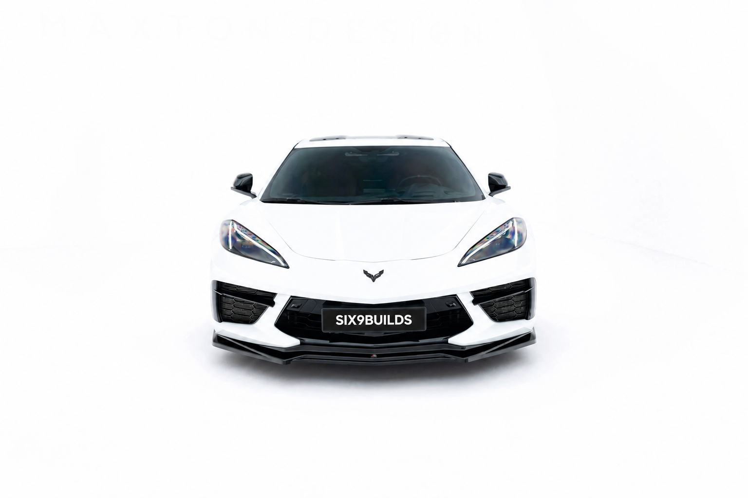 Full kit of Splitters Chevrolet Corvette C8