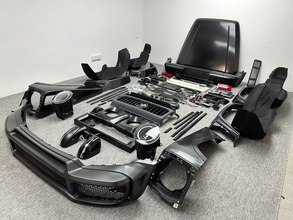 2000-2018 Mercedes G class facelift conversion + B design carbon elements