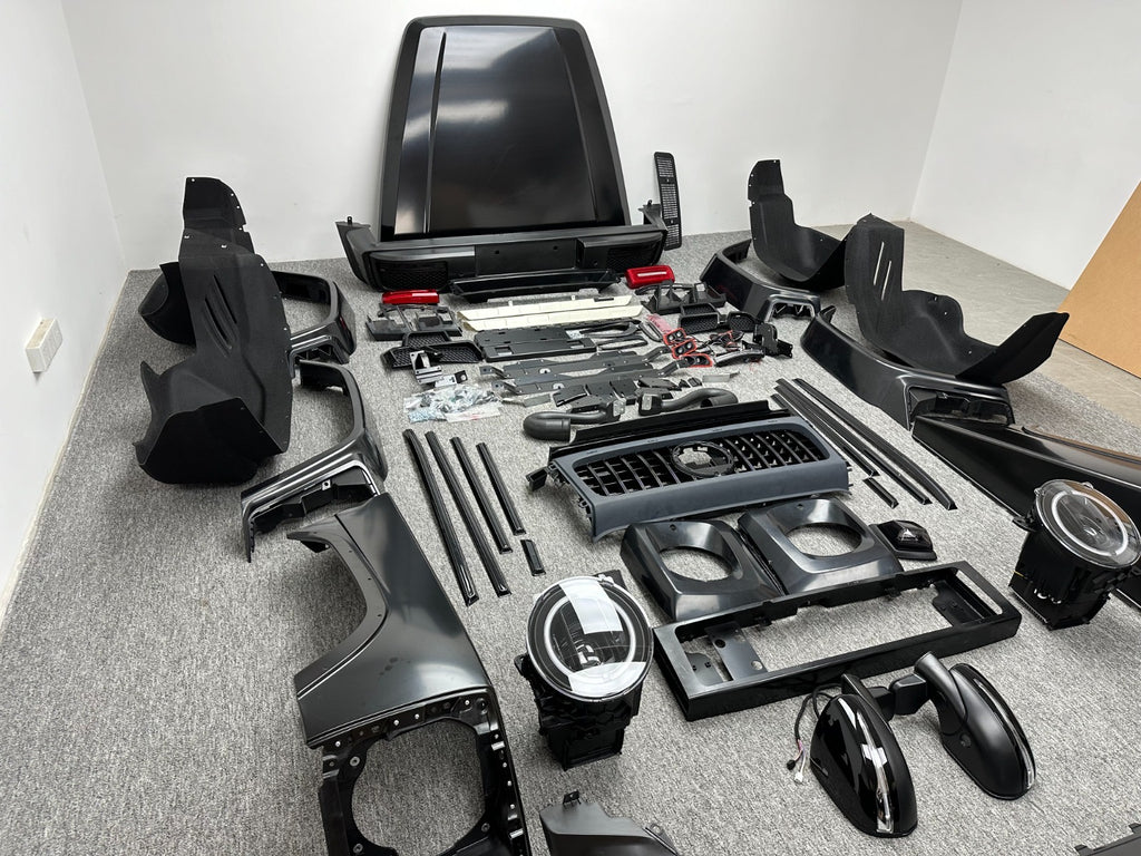 2000-2018 Mercedes G class facelift conversion + B design carbon elements