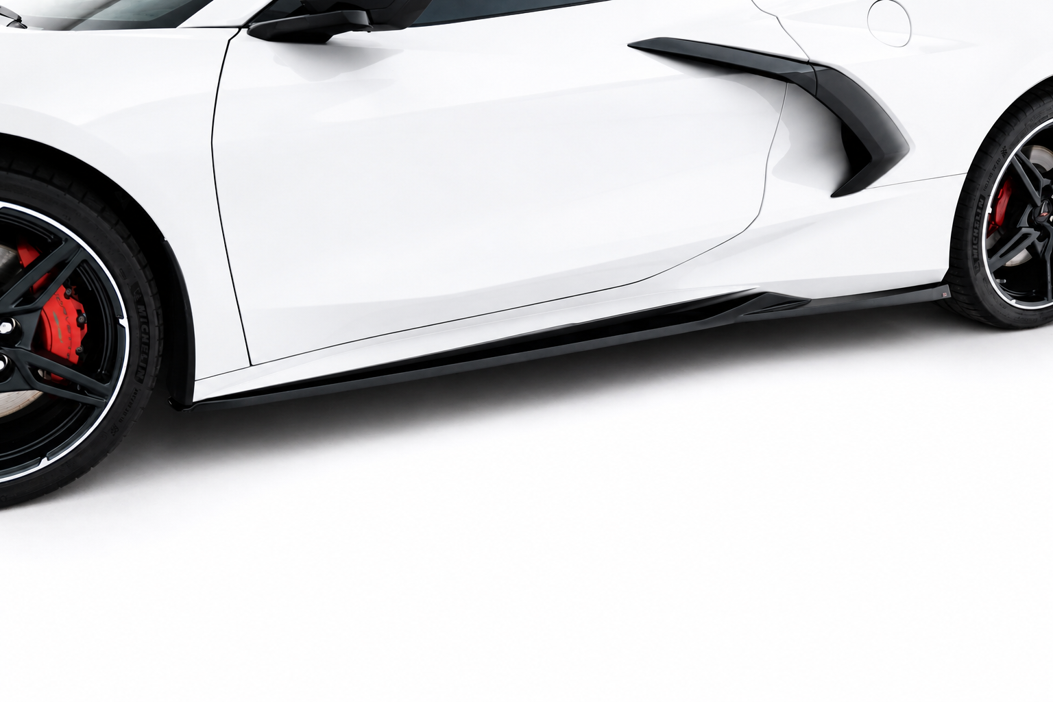 Full kit of Splitters Chevrolet Corvette C8