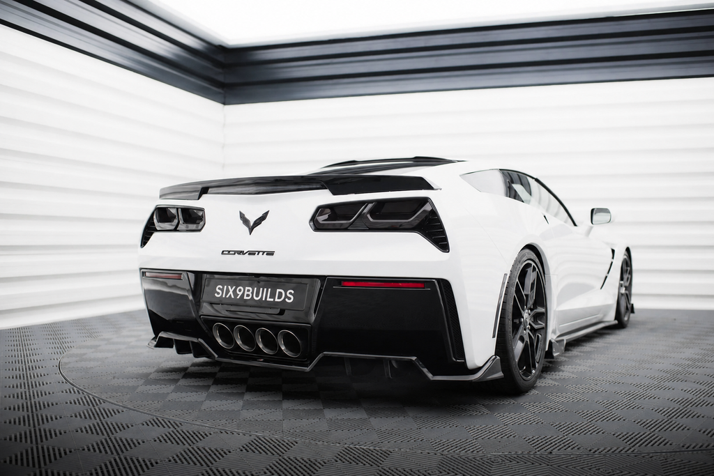 Full kit of Splitters Chevrolet Corvette Stingray C7