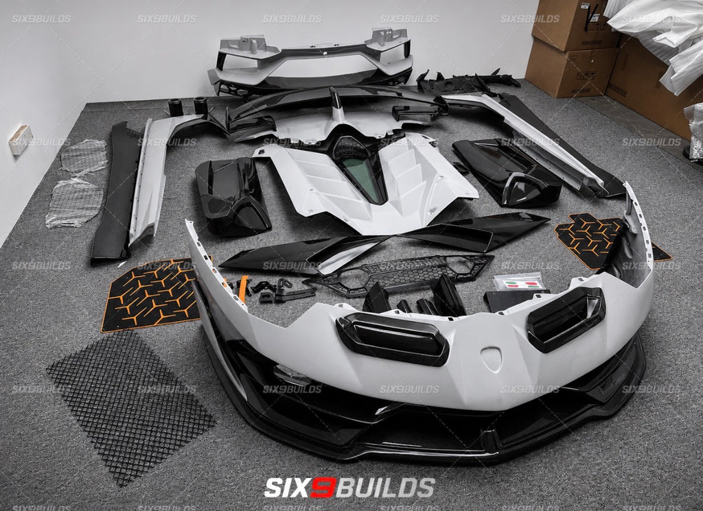 LAMBORGHINI AVENTADOR SVJ BODYKIT CONVERSION