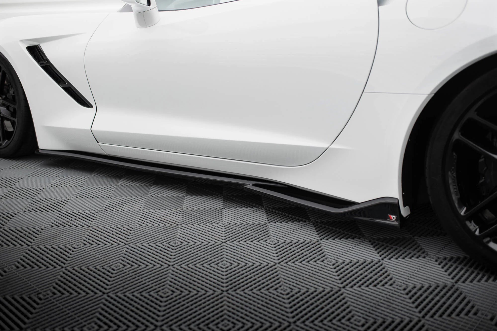 Full kit of Splitters Chevrolet Corvette Stingray C7