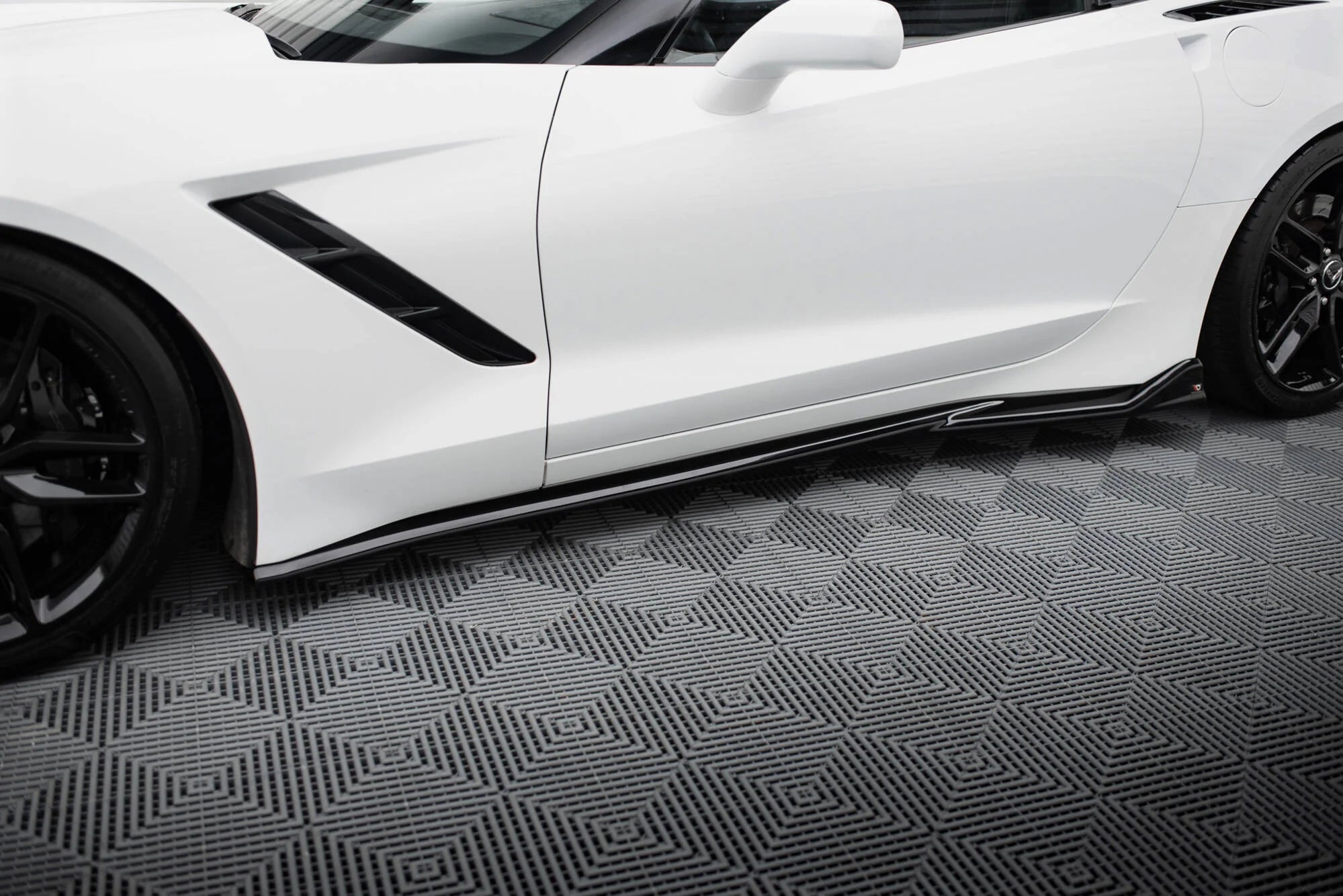 Full kit of Splitters Chevrolet Corvette Stingray C7