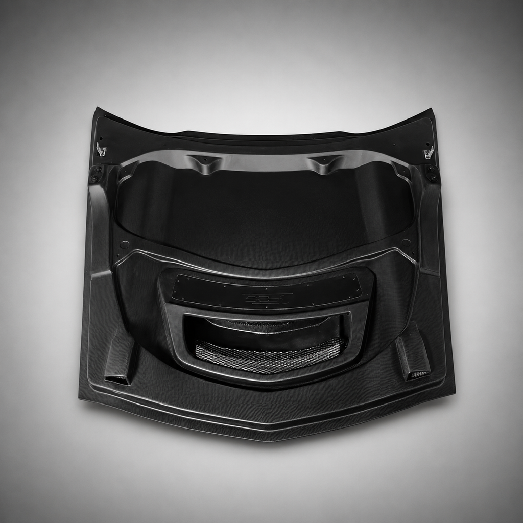 C7 CORVETTE CARBON FIBER HOOD ZR1 INSPIRED 2014-2019