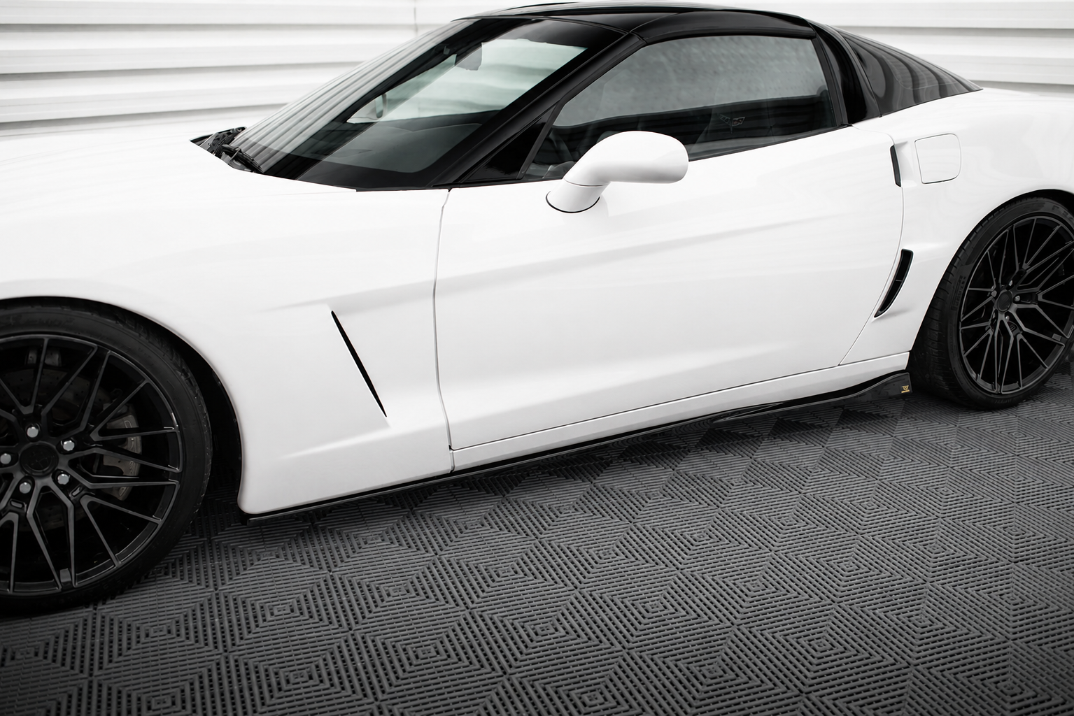 Side Skirts Diffusers Chevrolet Corvette C6