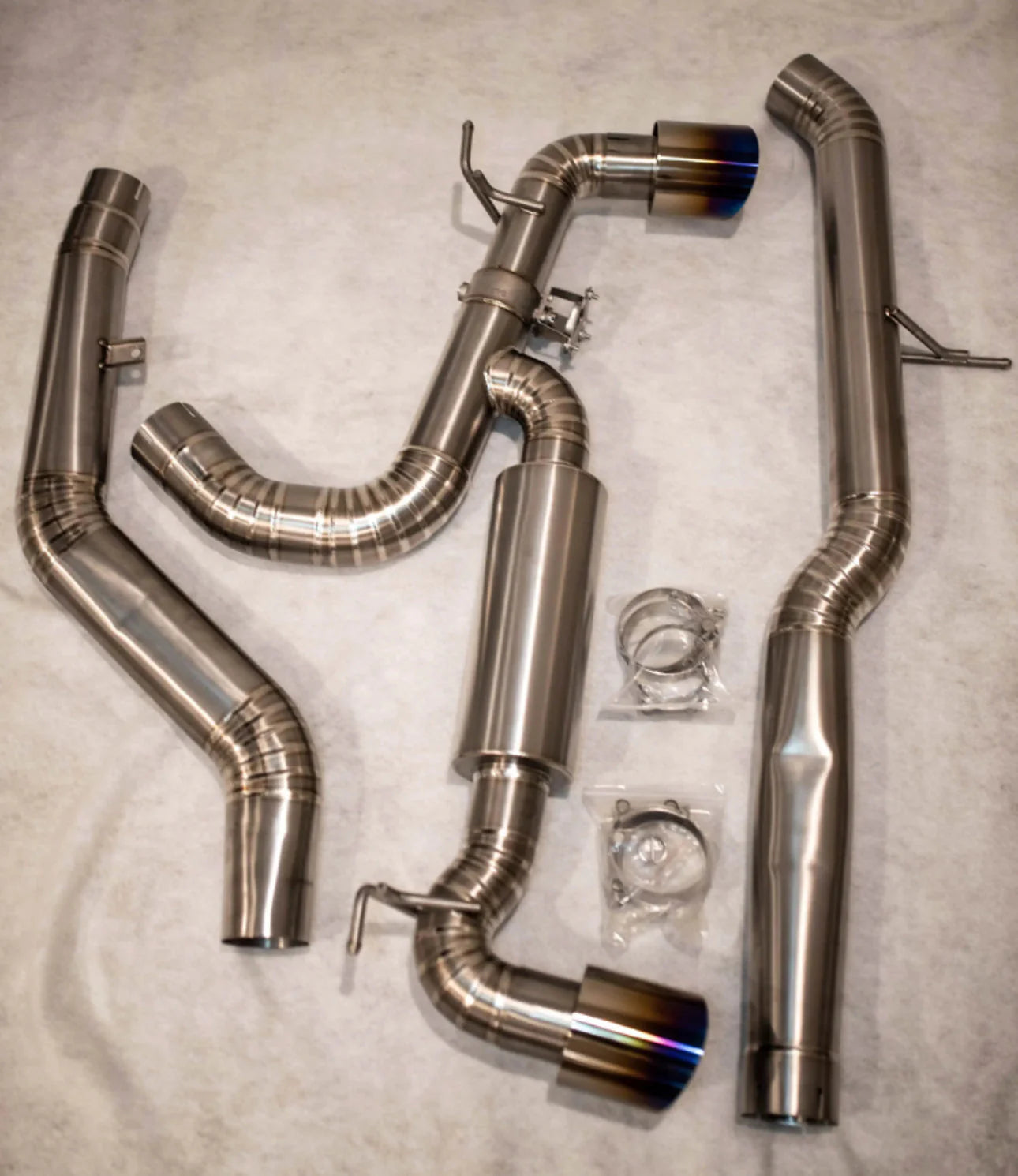 SUPRA A90 3.5” titanium exhaust