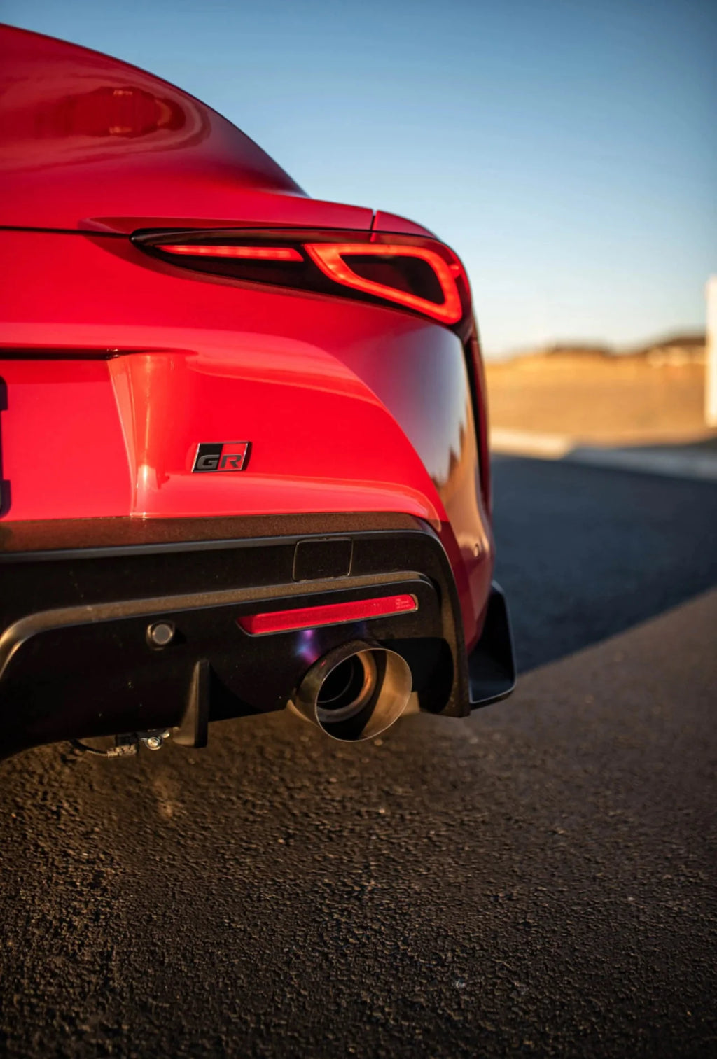 SUPRA A90 3.5” titanium exhaust