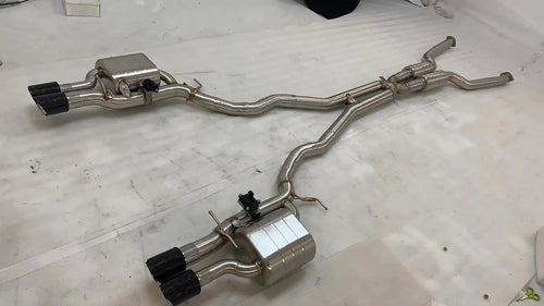 BMW E60 M5 E63 M6 S85B50 5.0 V10 SS complete exhaust (valved)