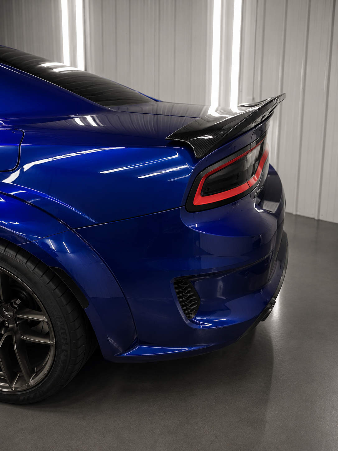 Redeye Inspired Carbon Fiber Trunk Spoiler for Dodge Charger (2015–2022)