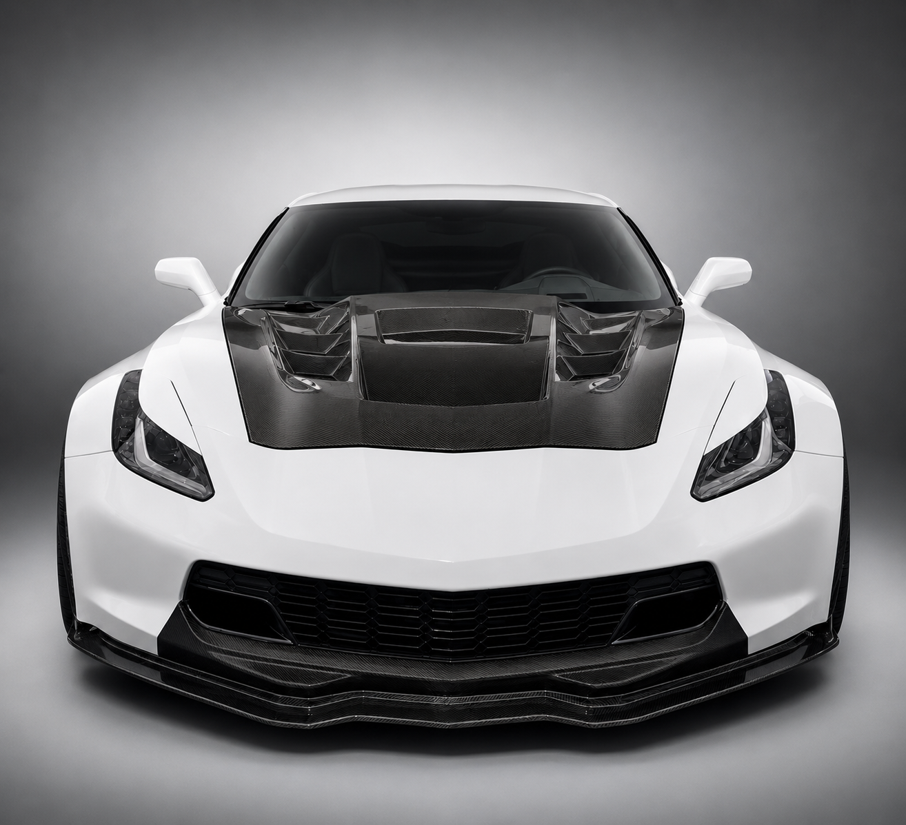 C7 CORVETTE CARBON FIBER FRONT LIP 2014-2017