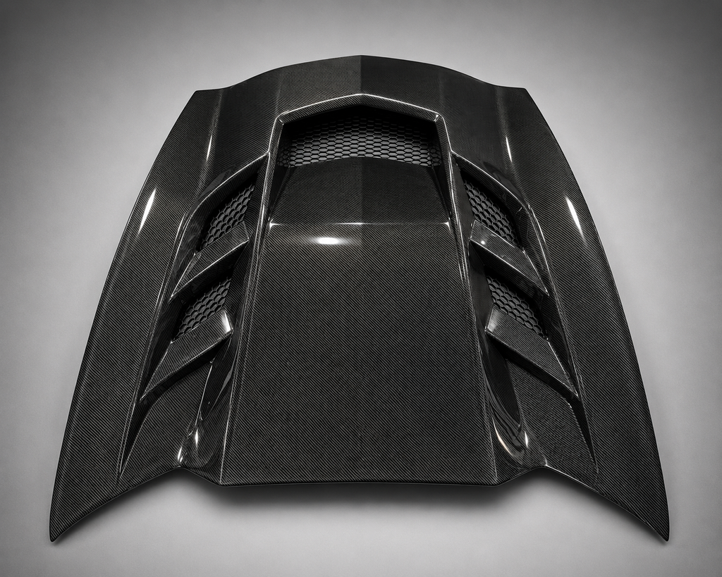 C7 Z06 CORVETTE 2014-2017 CARBON FIBER VENTED HOOD