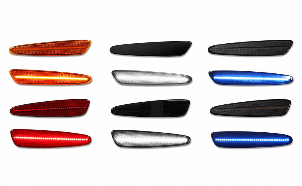 LED Front & Rear Side Marker Lights for Corvette C6 2005-2013